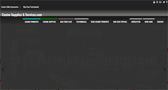 Desktop Screenshot of casinosuppliesandservices.com